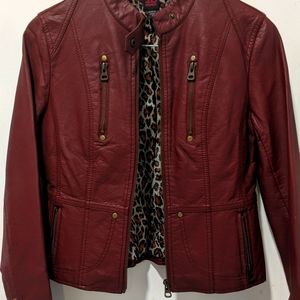 2b bebe Maroon fitted Jacket.